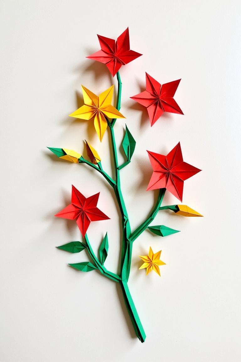 origami,  Simple background,  white background on Tensor.Art
