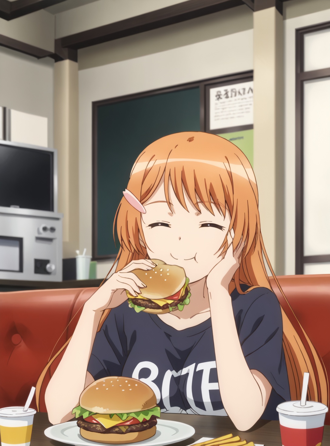 Ootori Ouka,  1girl,  solo on Tensor.Art