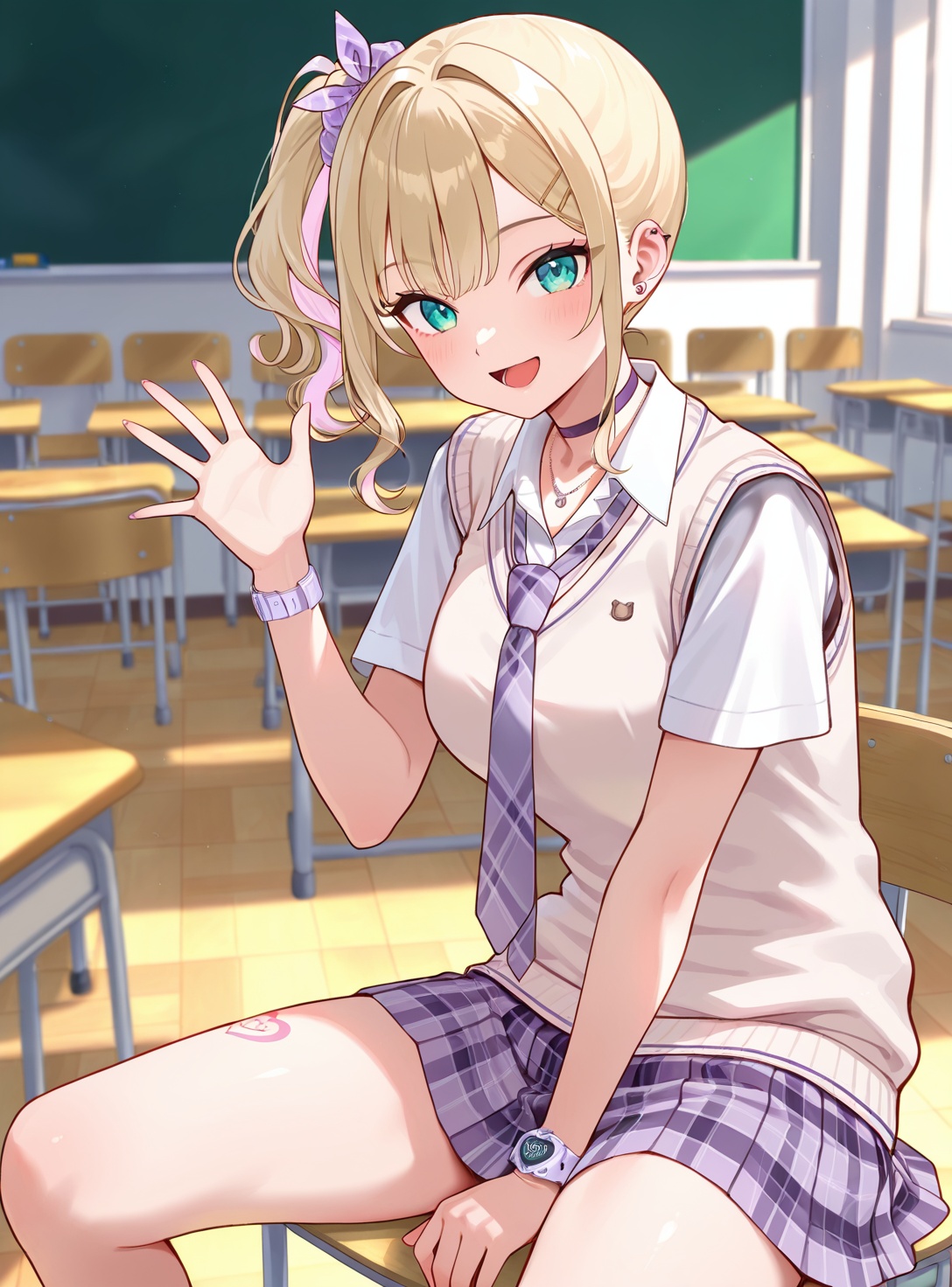 best quality,  insanely BREAKNoahUniform,  1girl on Tensor.Art