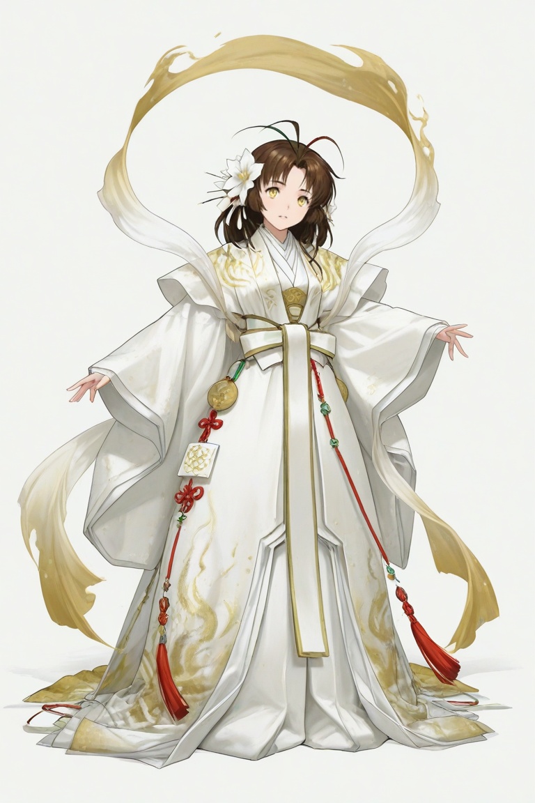 hiruko,  hair flower,  antenna hair on Tensor.Art