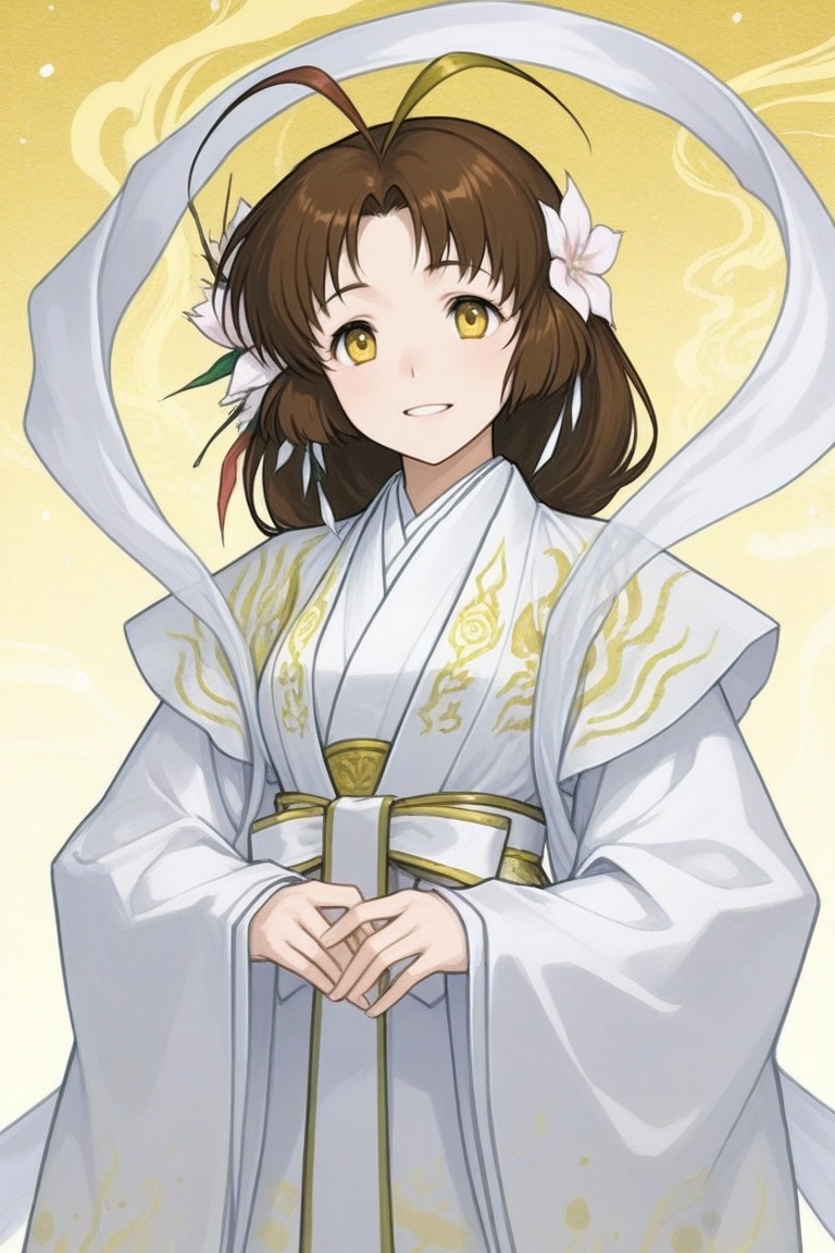 hiruko,  hair flower,  antenna hair on Tensor.Art