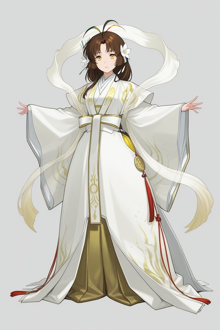 hiruko,  hair flower,  antenna hair on Tensor.Art