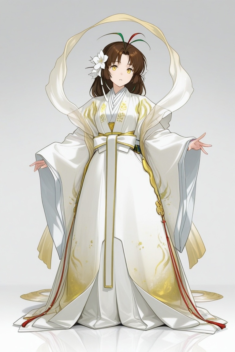 hiruko,  hair flower,  antenna hair on Tensor.Art