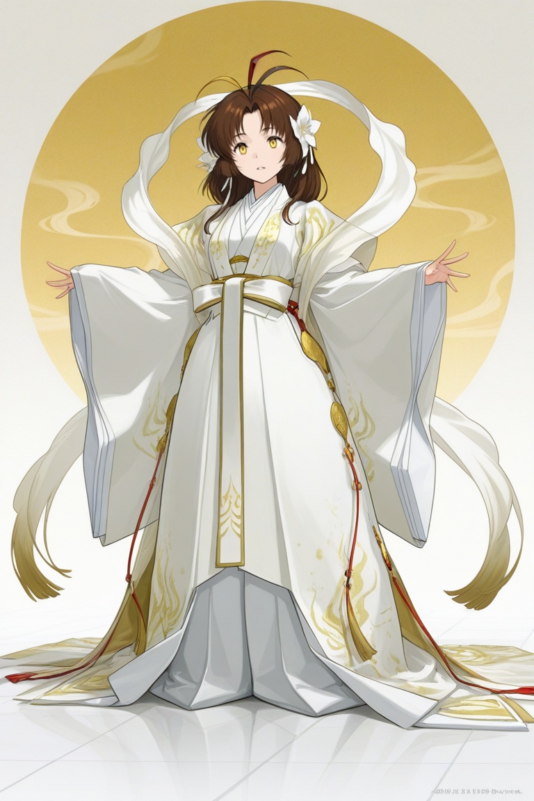 hiruko,  hair flower,  antenna hair on Tensor.Art