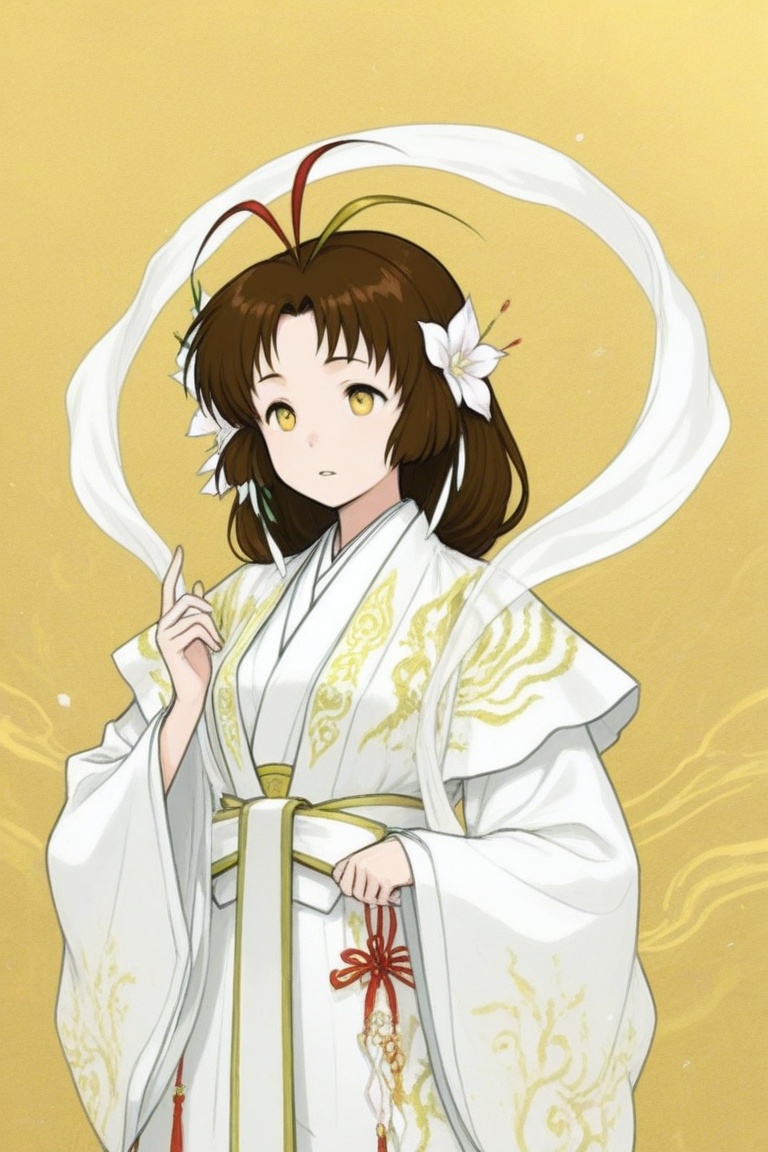hiruko,  hair flower,  antenna hair on Tensor.Art