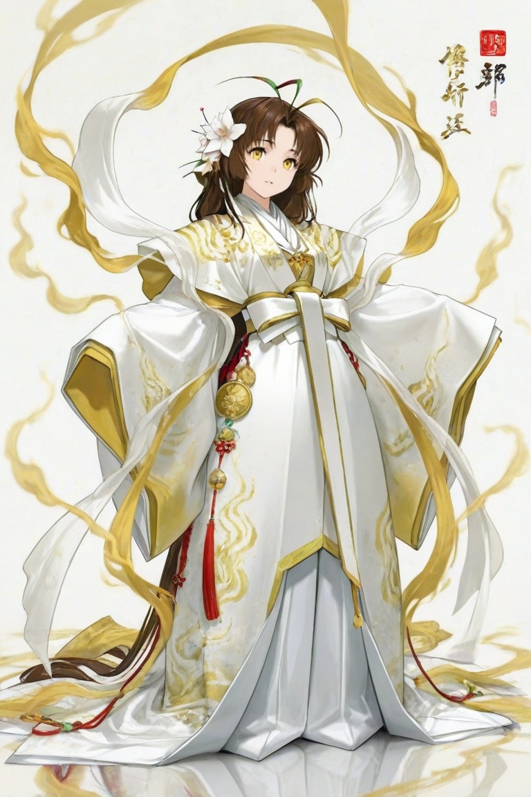 hiruko,  hair flower,  antenna hair on Tensor.Art