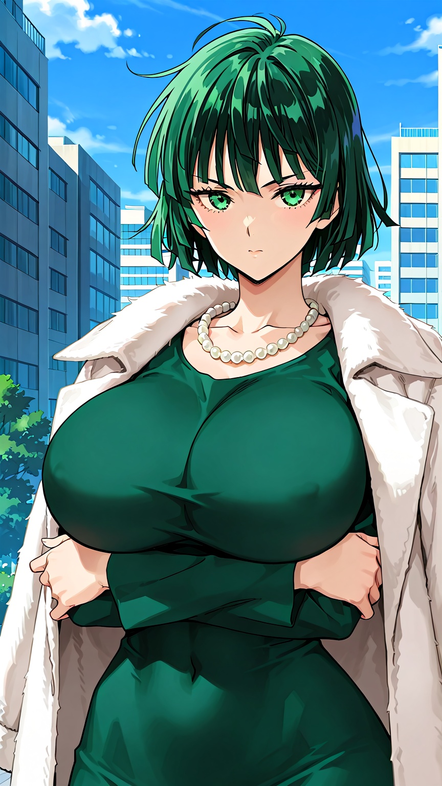 1girl,  solo,  necklace on Tensor.Art