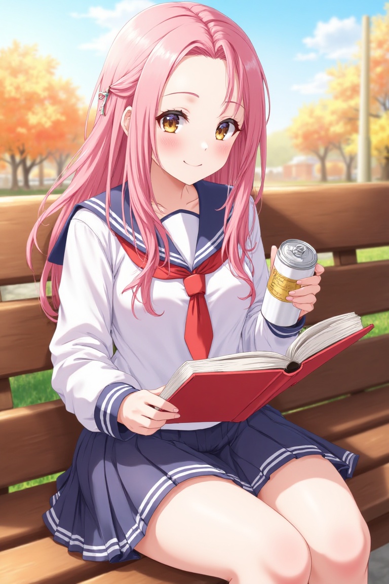1girl,  solo,  Pink hair on Tensor.Art