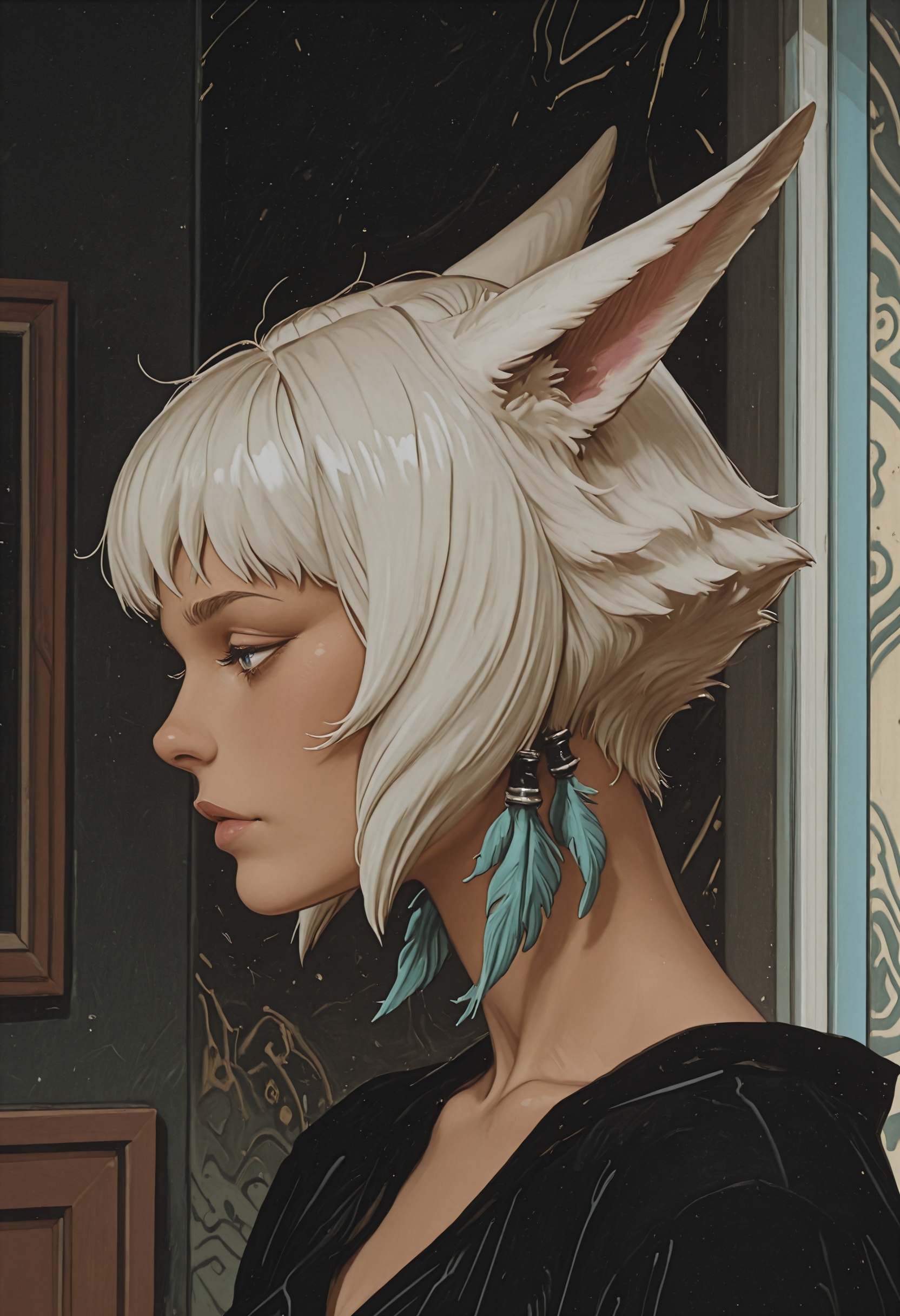 masterpiece,  very aesthetic,  Y'shtola Rhul on Tensor.Art