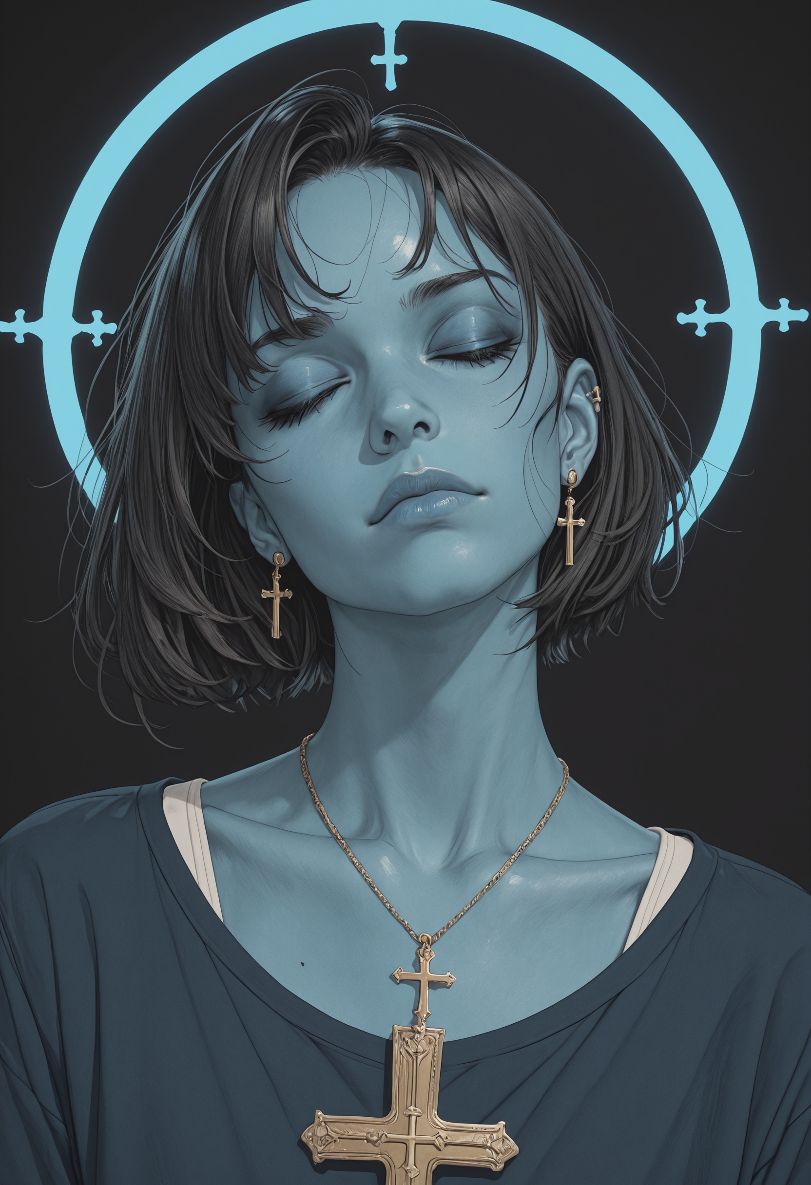 masterpiece,  best quality,  halo on Tensor.Art