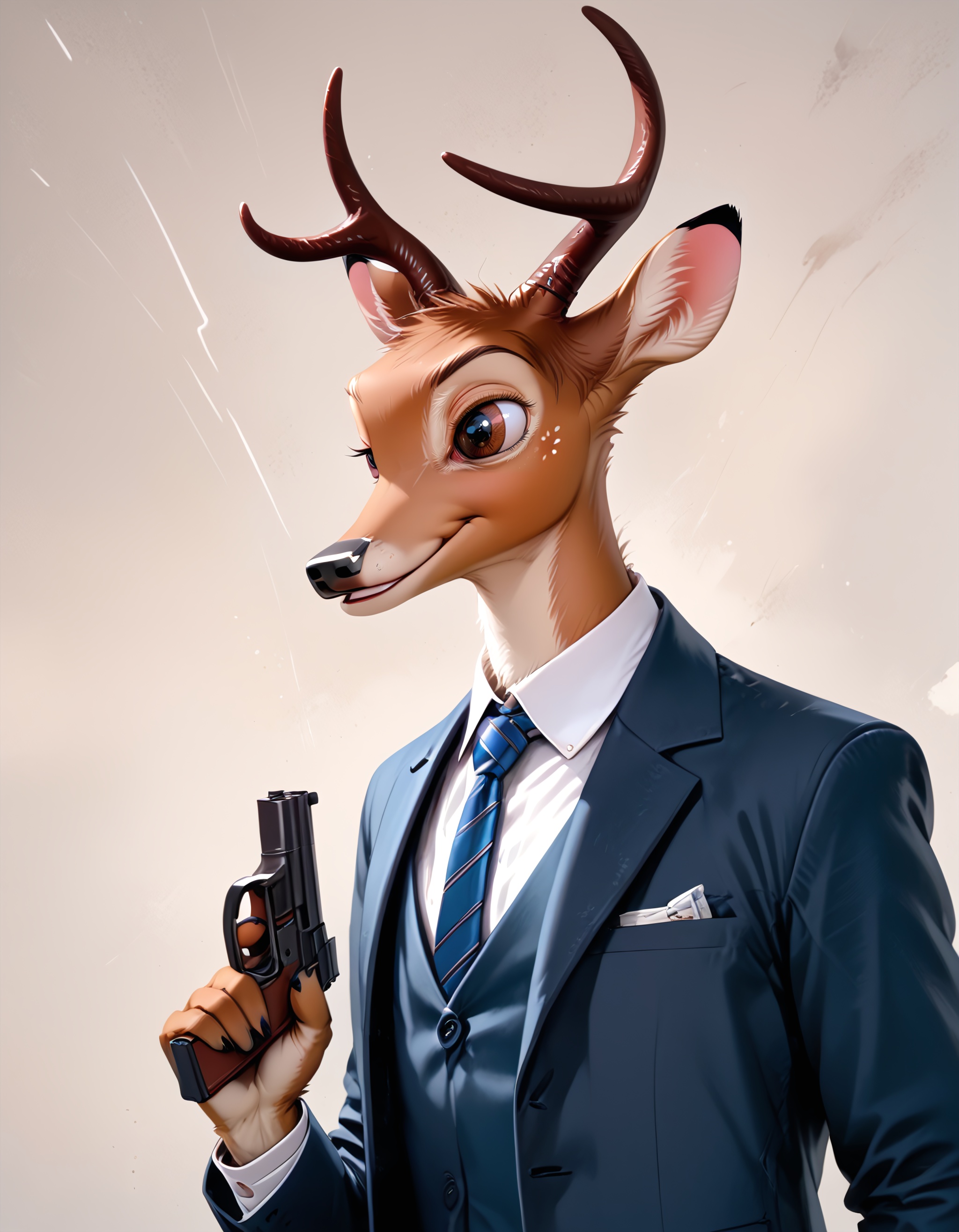 bambi,  deer,  ***** on Tensor.Art
