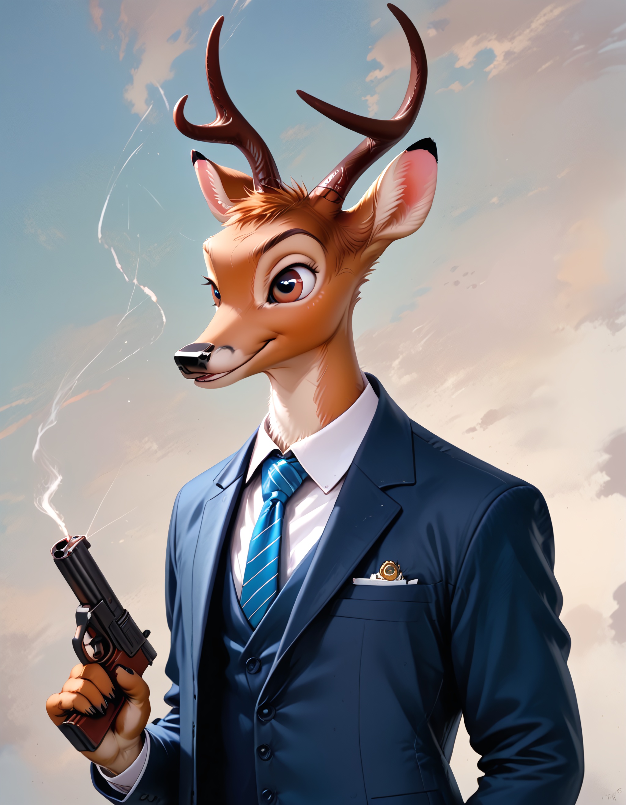 bambi,  deer,  ***** on Tensor.Art