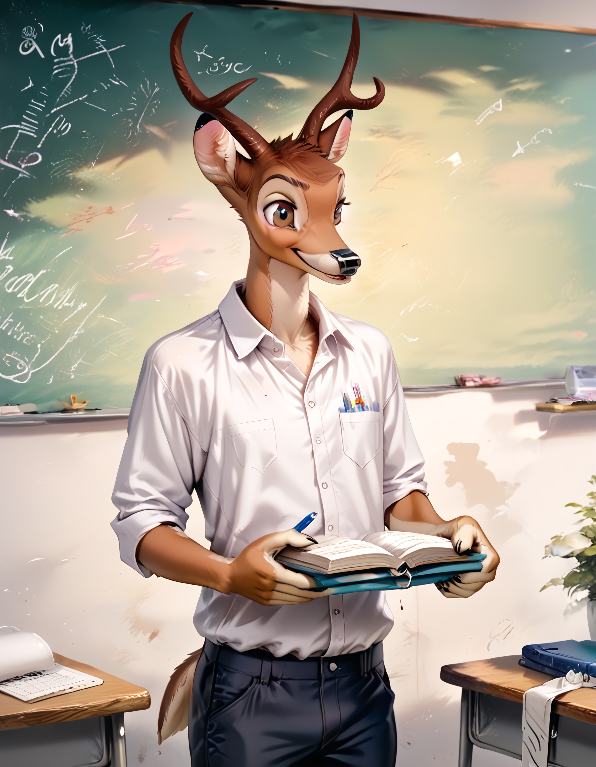 bambi,  deer,  ***** on Tensor.Art