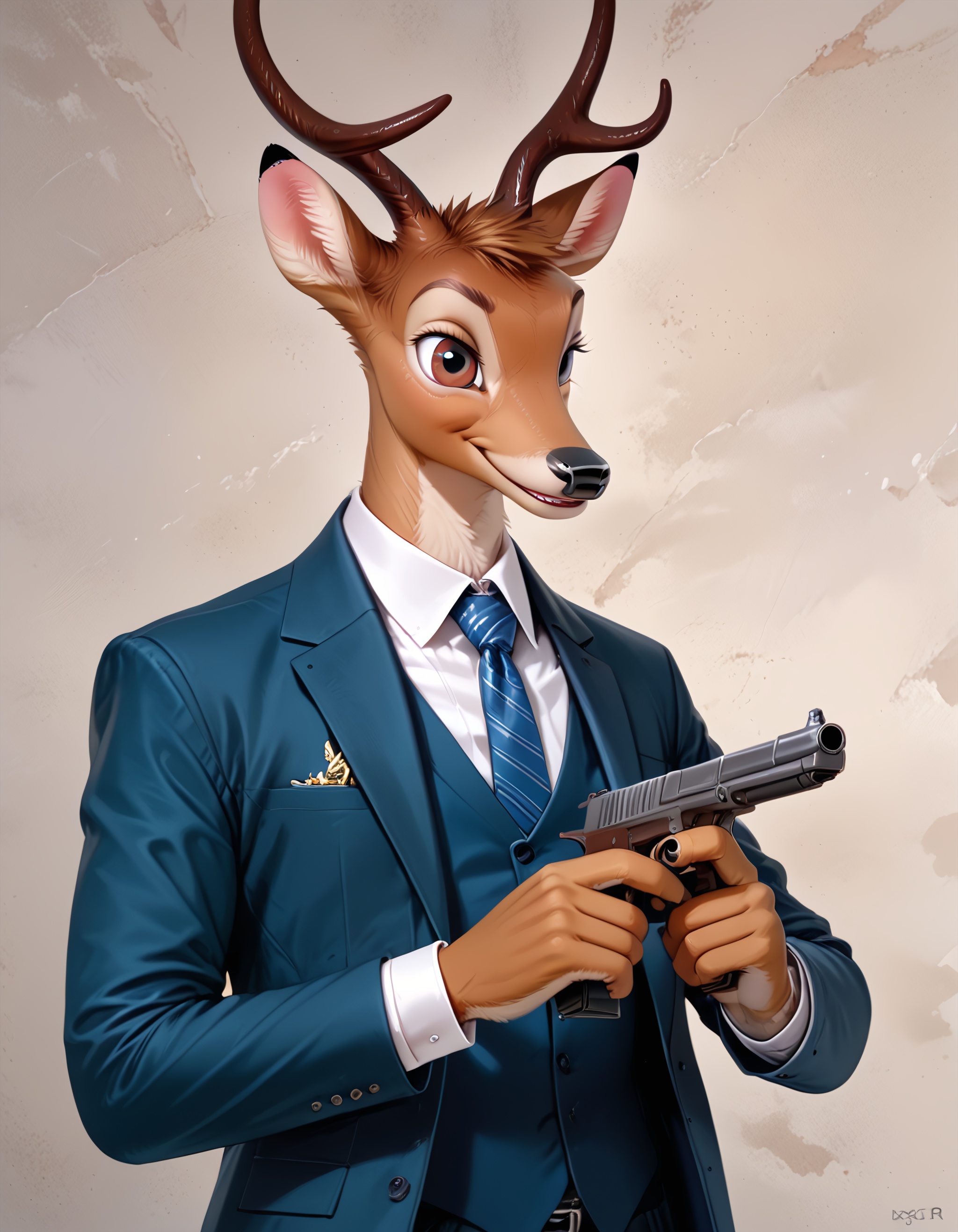 bambi,  deer,  ***** on Tensor.Art