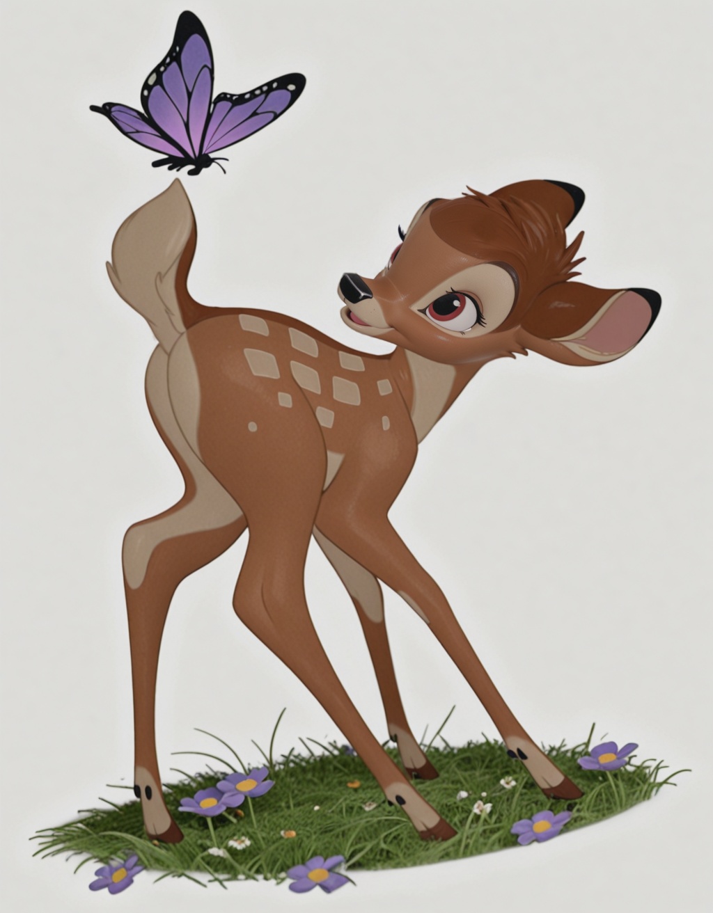 bambi,  deer,  fawn on Tensor.Art