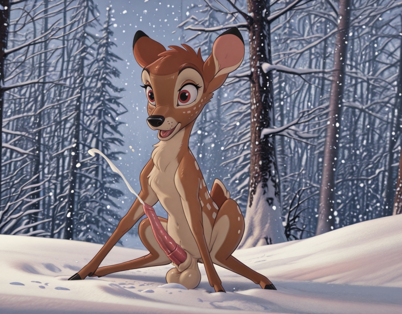 bambi,  deer,  fawn on Tensor.Art