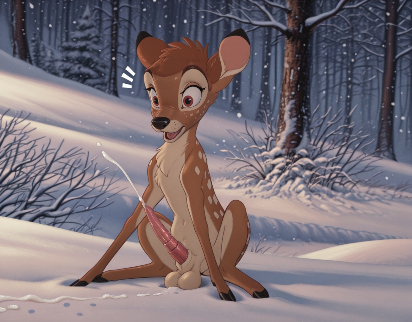bambi,  deer,  fawn on Tensor.Art
