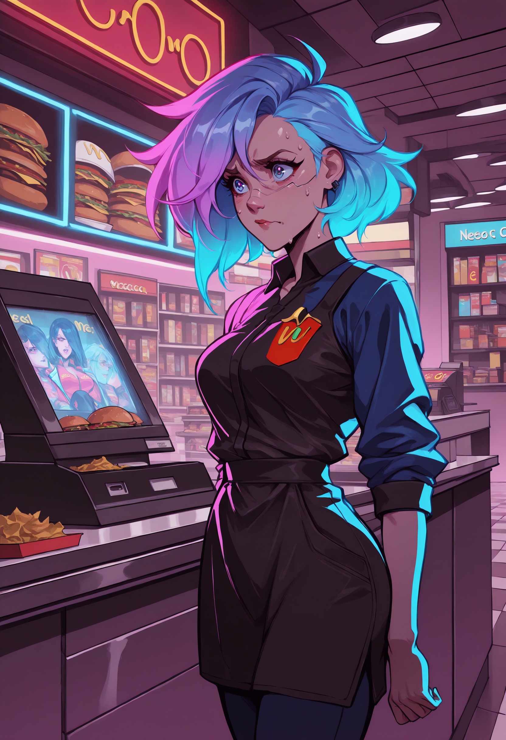 IllustriousQual MCdSWRKXL_ MsicStorePDXL_ NeonCity_XL on Tensor.Art
