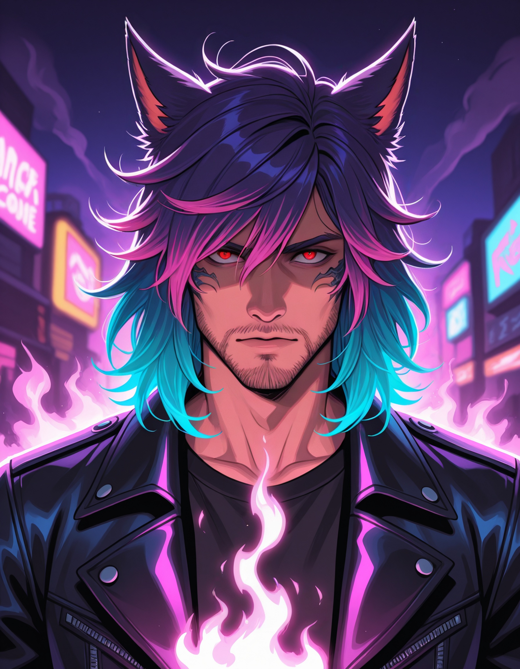 vintage americana,  Final Fantasy XIV,  Cybercore Aestheticmasterpiece on Tensor.Art