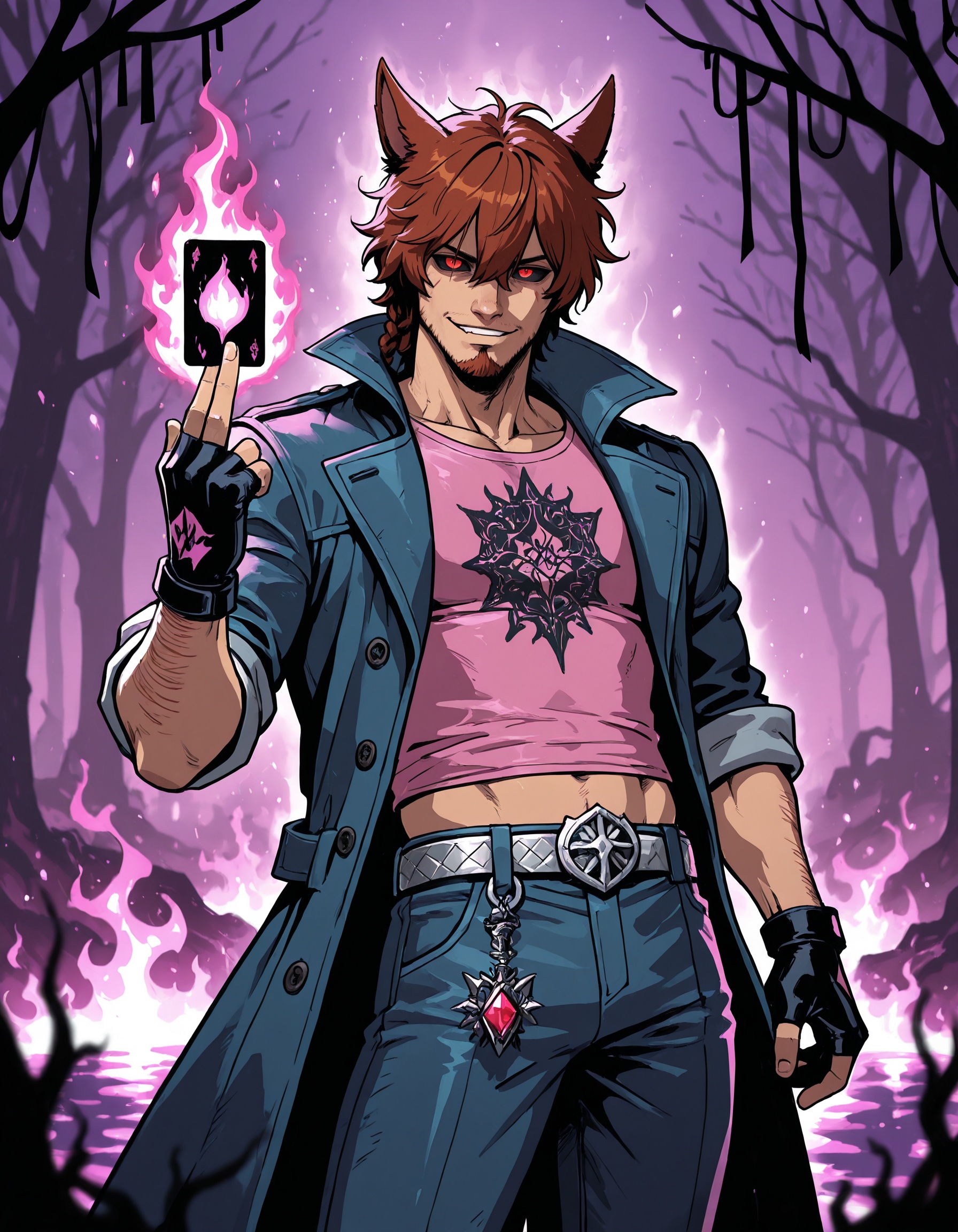 Remy Lebeau,  miqo'te,  1boy on Tensor.Art