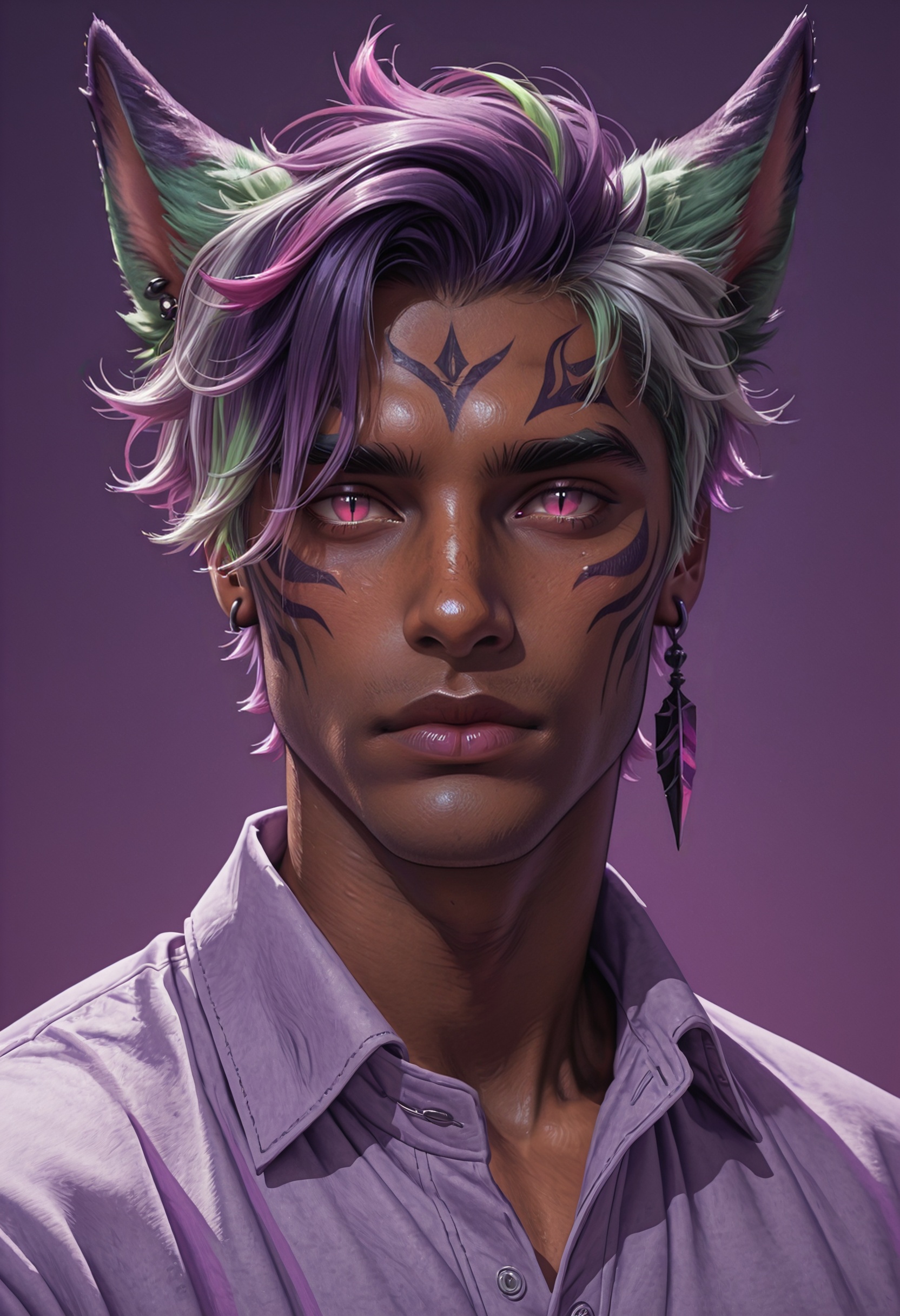 animal ears,  earrings,  jewelry on Tensor.Art