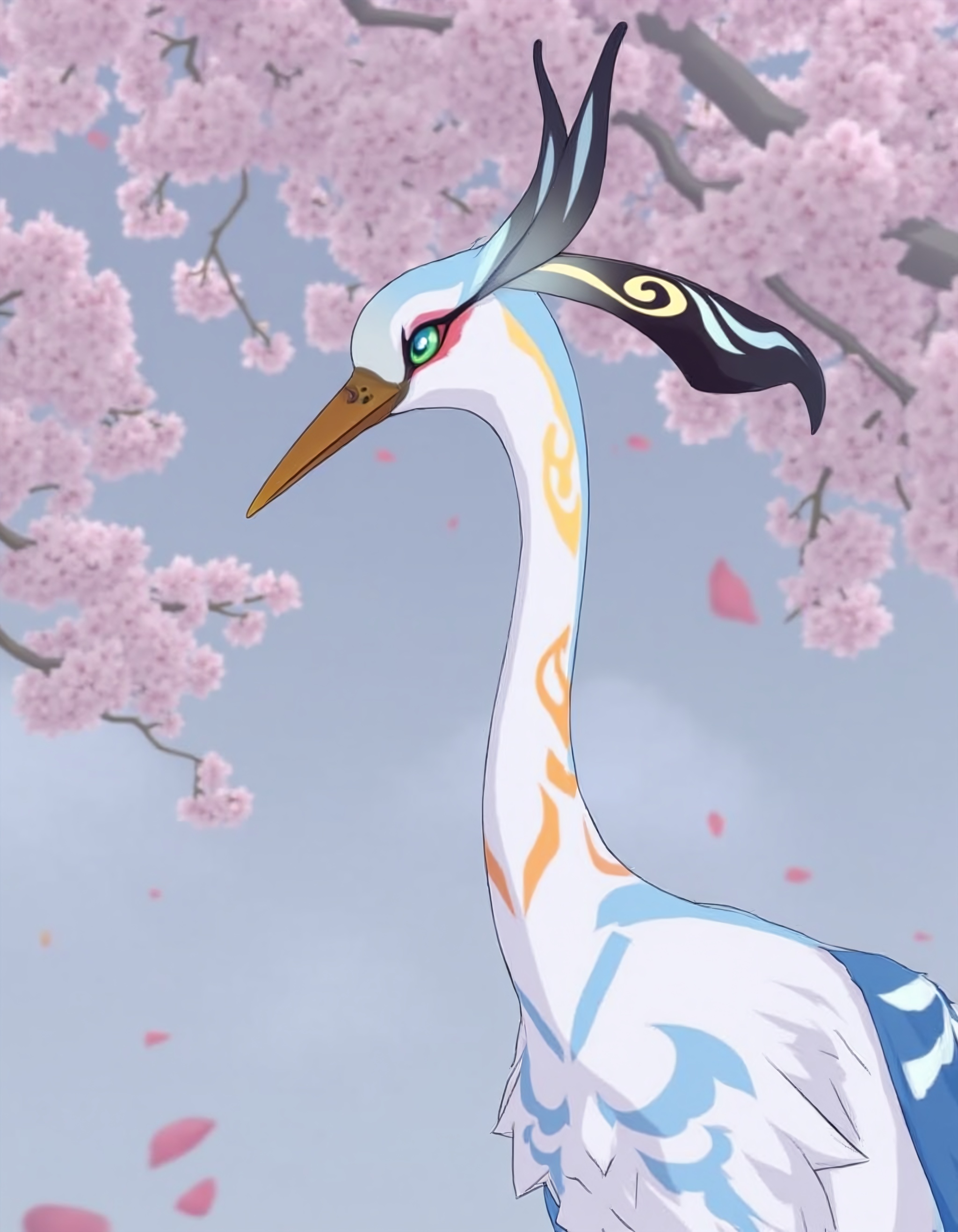 " xianyun,  bird,  crane on Tensor.Art