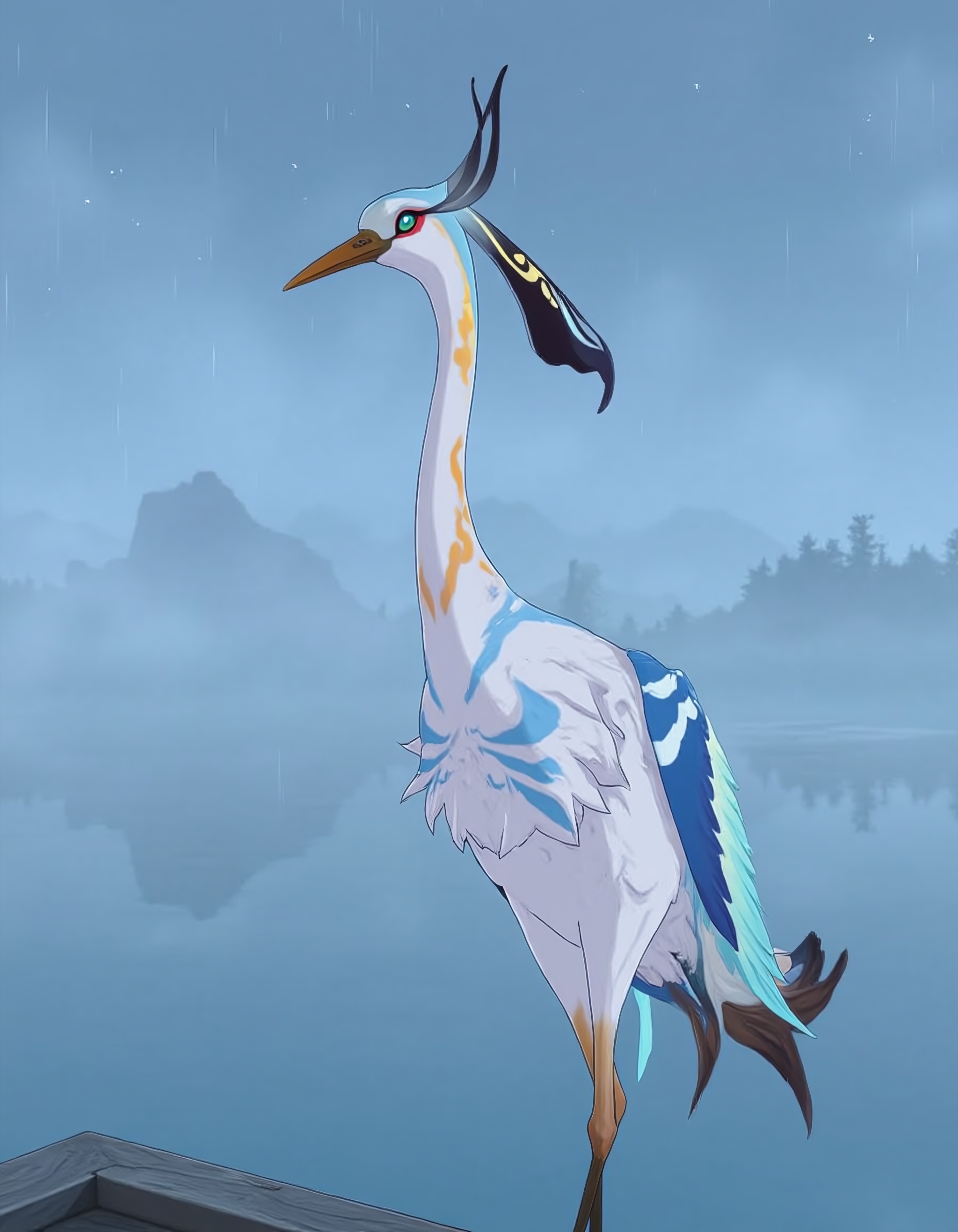 " xianyun,  bird,  crane on Tensor.Art