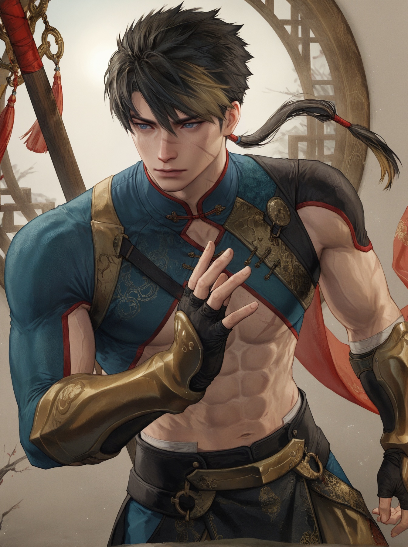 perfect_hands,  huang_feihu_(fate) ,  HuangFeihu on Tensor.Art