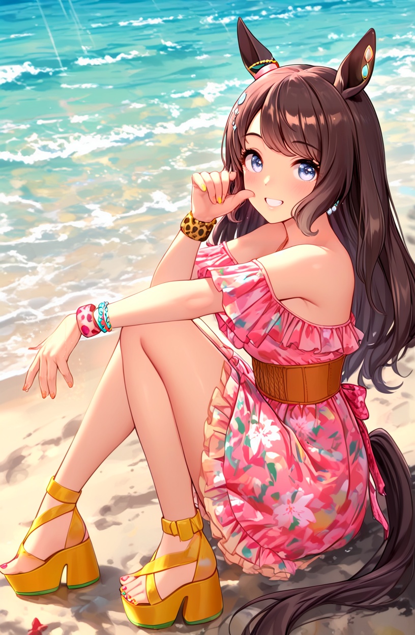 masterpiece,  best quality,  tosen jordan \(umamusume\) on Tensor.Art
