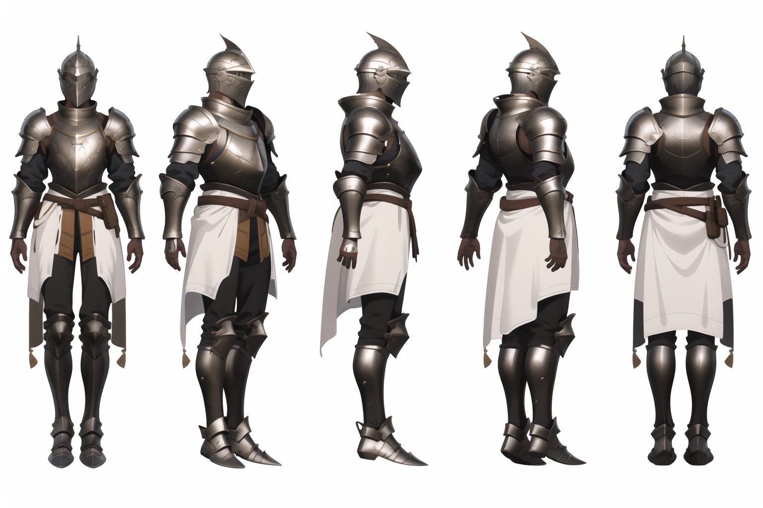 knight,  armor,  mask on Tensor.Art