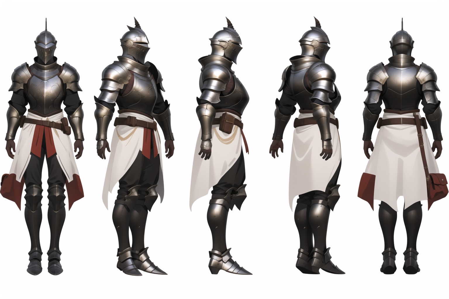 knight,  armor,  mask on Tensor.Art