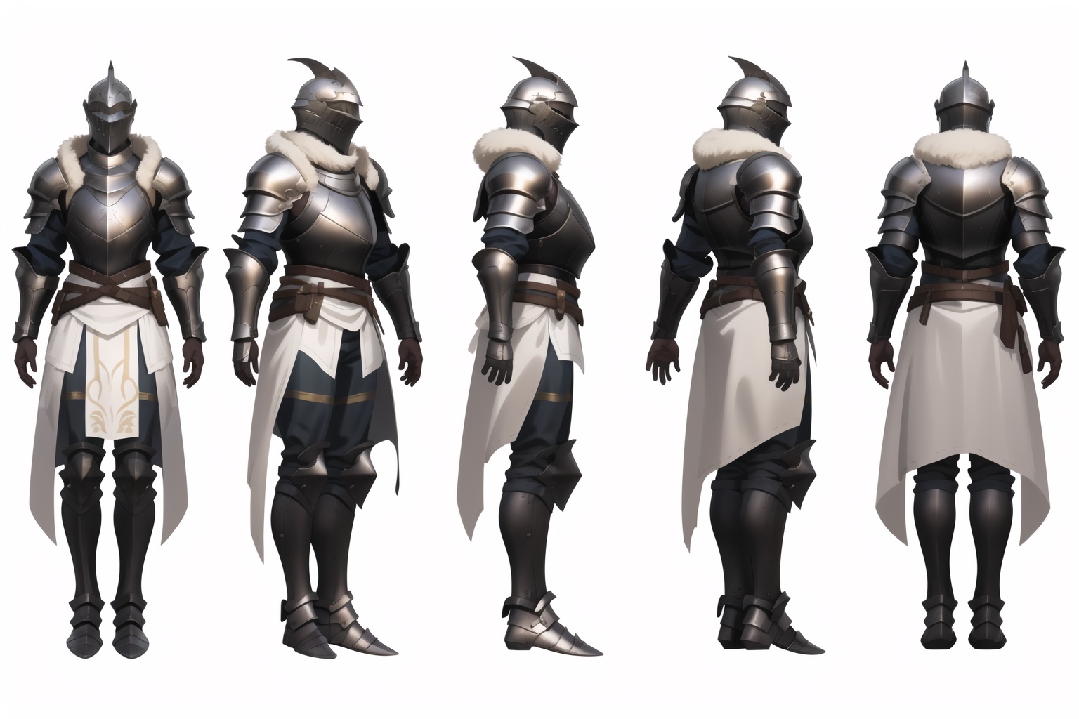 knight,  armor,  mask on Tensor.Art