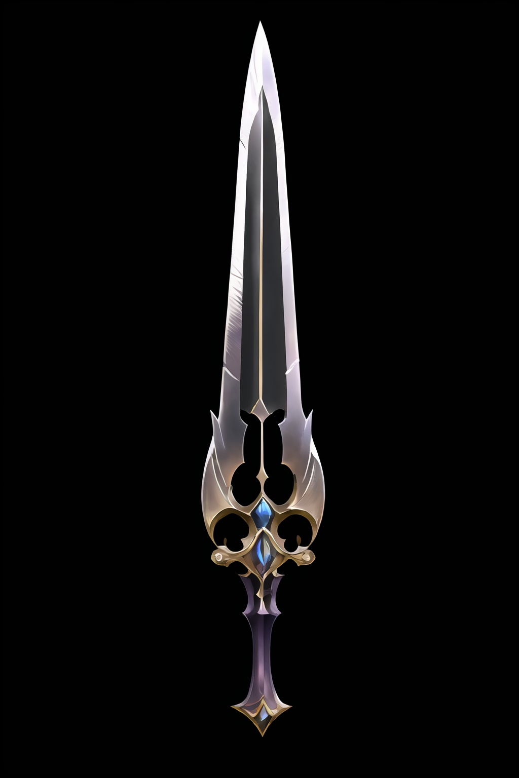 Game Art of sword in Painting Comix art style,  ,  best quality on Tensor.Art