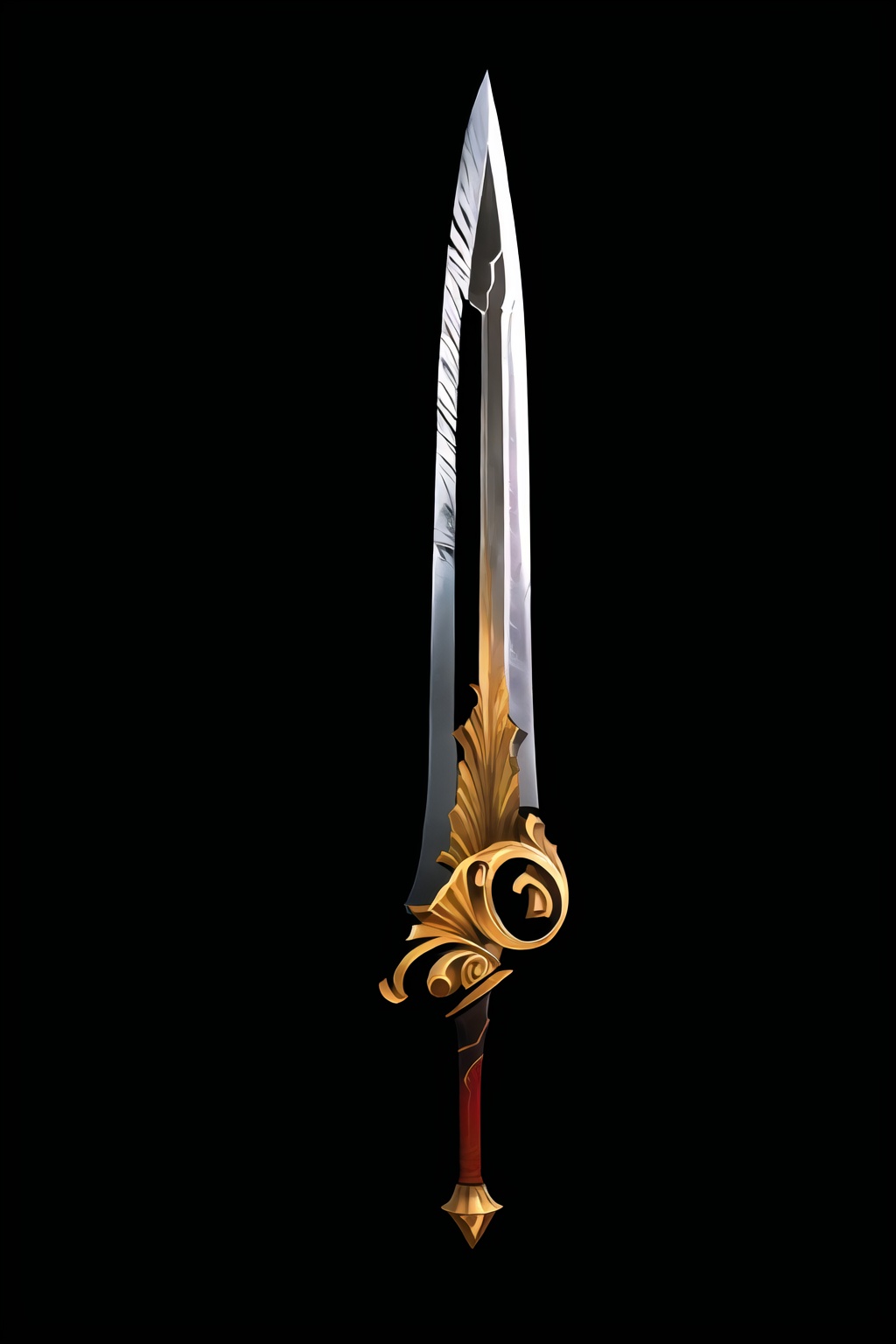 Game Art of sword in Painting Comix art style,  ,  best quality on Tensor.Art