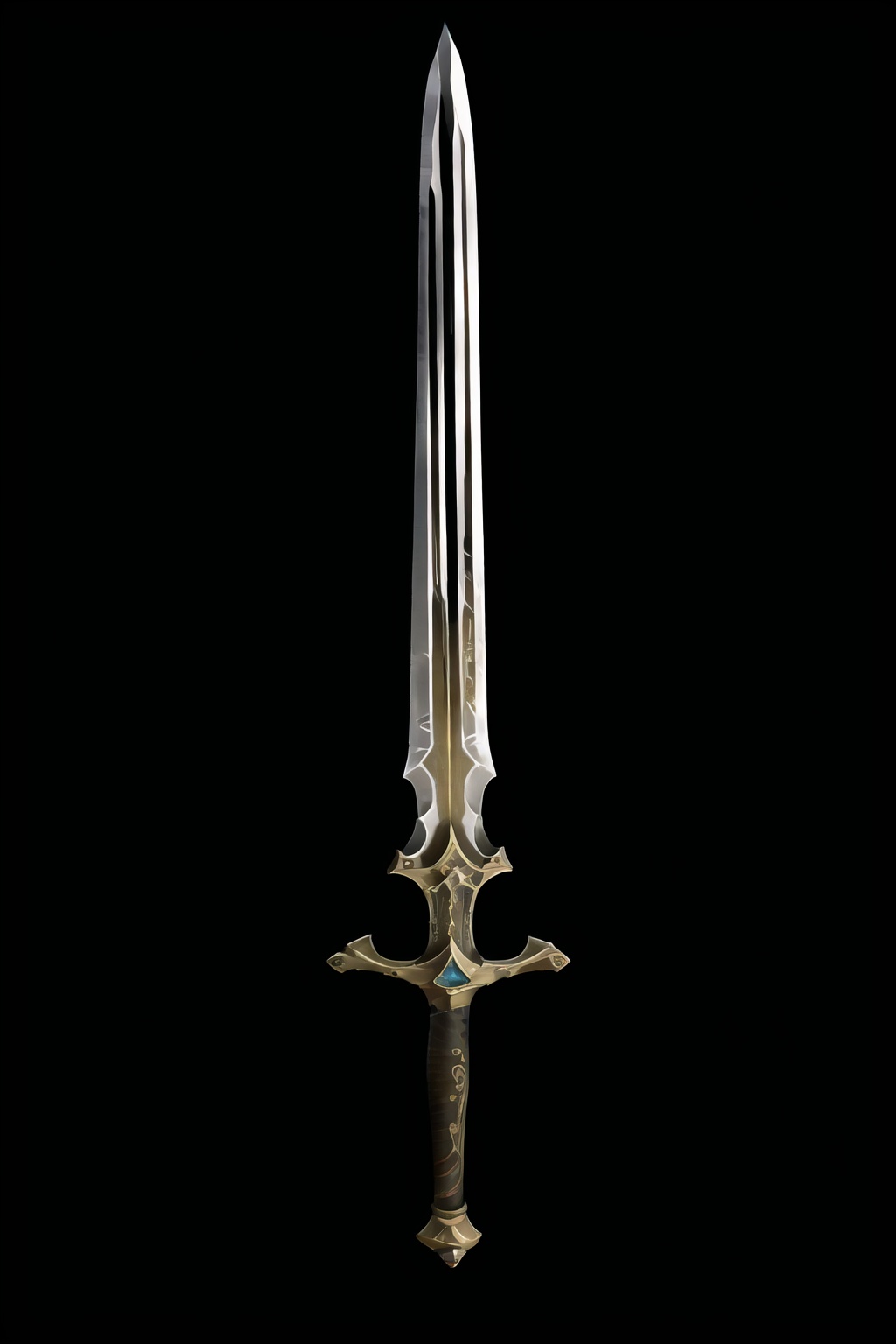 Game Art of sword in Painting Comix art style,  ,  best quality on Tensor.Art
