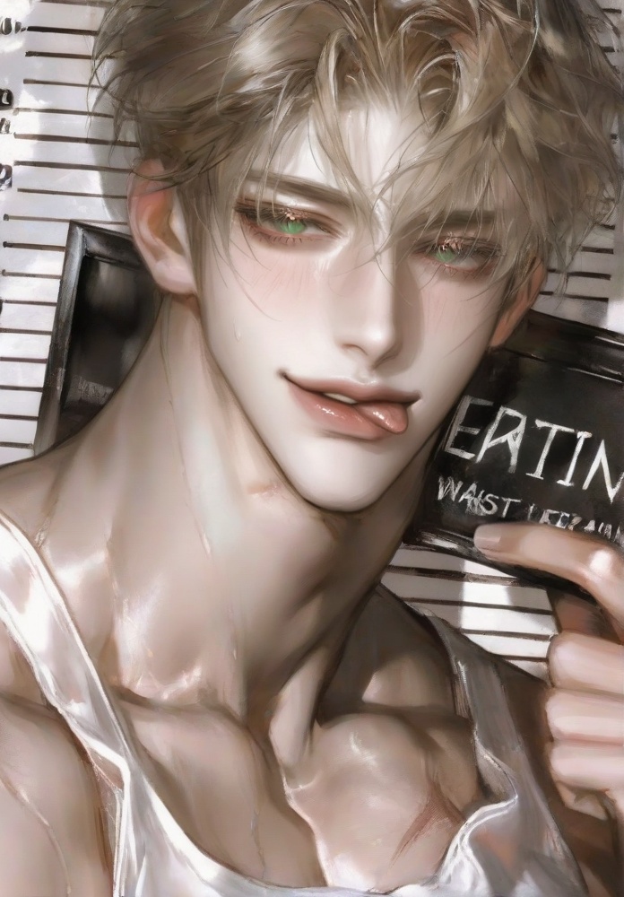 bishounen,  Korean-style illustration,  midjourney influence on Tensor.Art