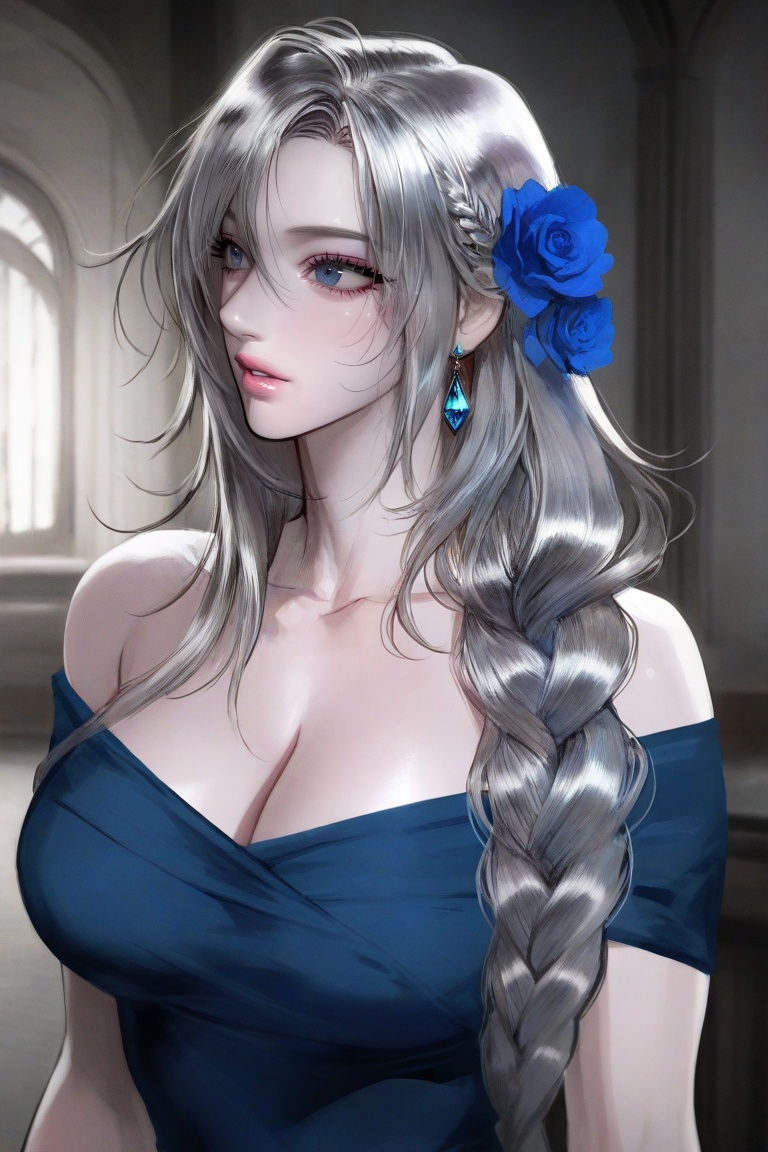 1girl,  solo,  long hair on Tensor.Art
