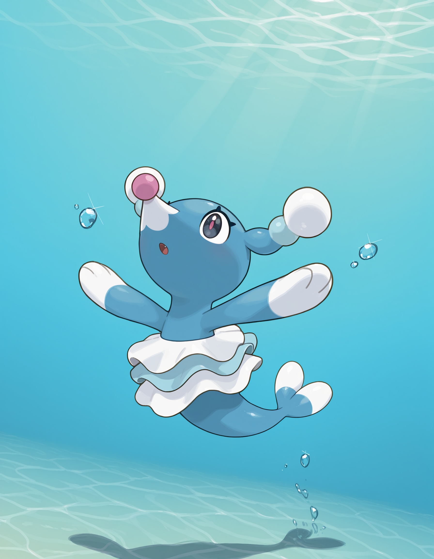 brionne,  solo,  pokemon \(creature\) on Tensor.Art