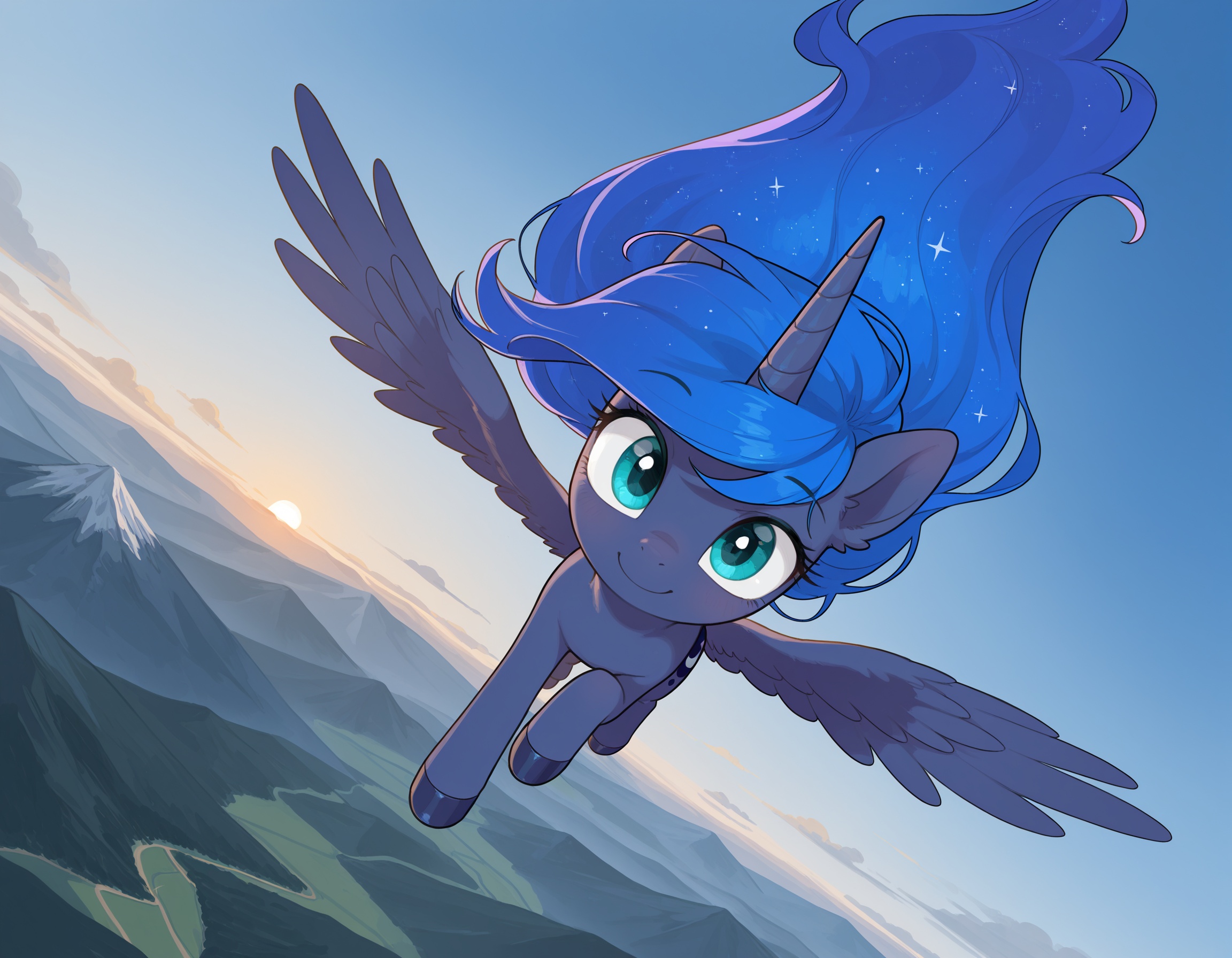 princess luna \(mlp\),  my little pony: friendship is magic,  furry on Tensor.Art