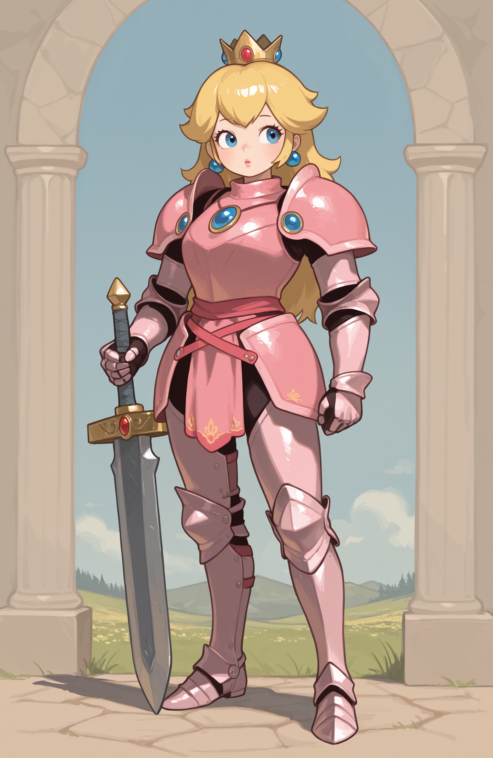 princess peach,  nintendo,  1girl on Tensor.Art