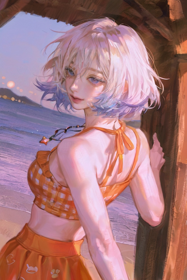 1girl,  pale skin,  bangs on Tensor.Art