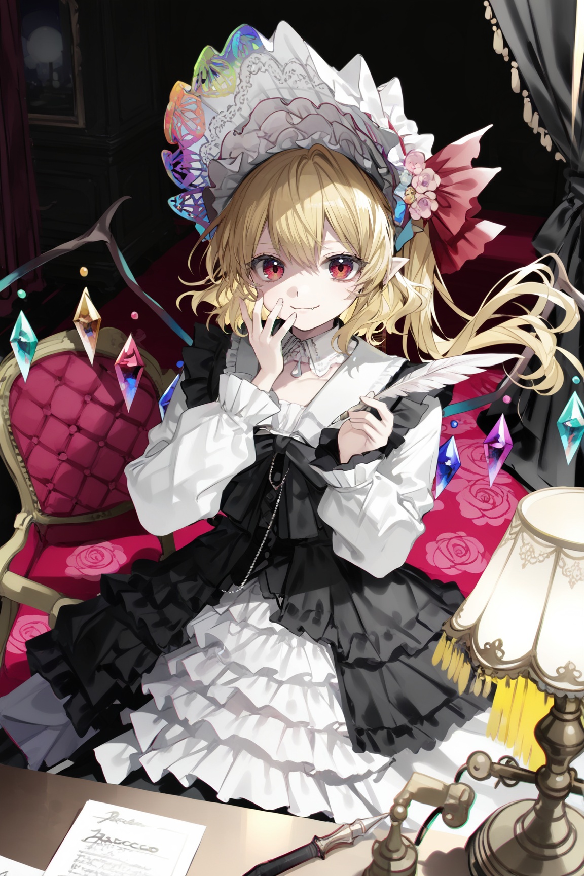 1girl,  flandre scarlet,  **** on Tensor.Art