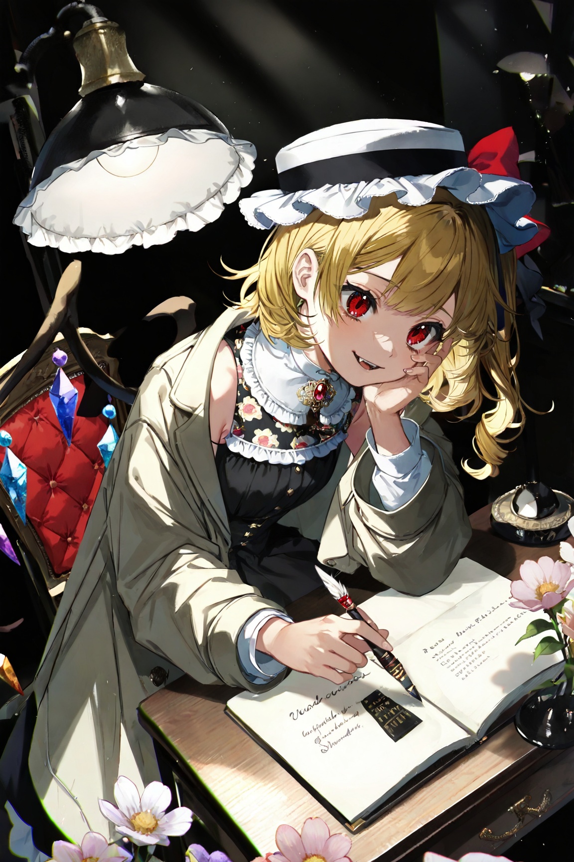 1girl,  flandre scarlet,  **** on Tensor.Art