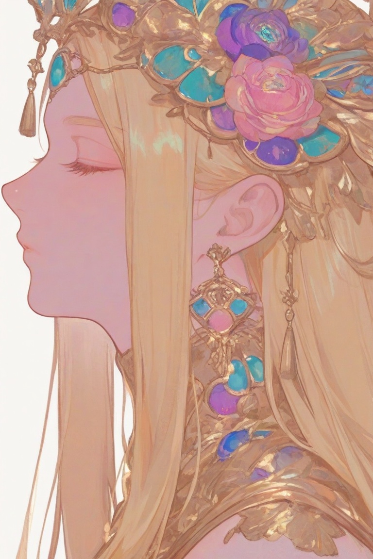 1girl,  solo,  long hair on Tensor.Art