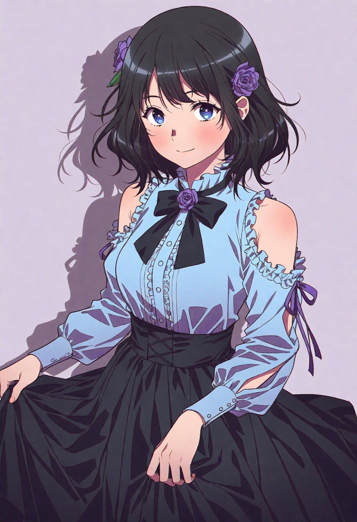 cleanhwa-style,  1girl,  solo on Tensor.Art