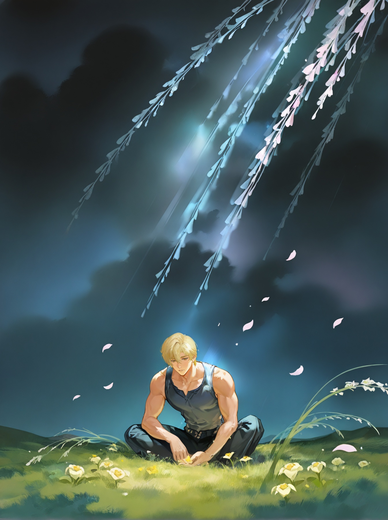 1boy,  male focus,  solo on Tensor.Art