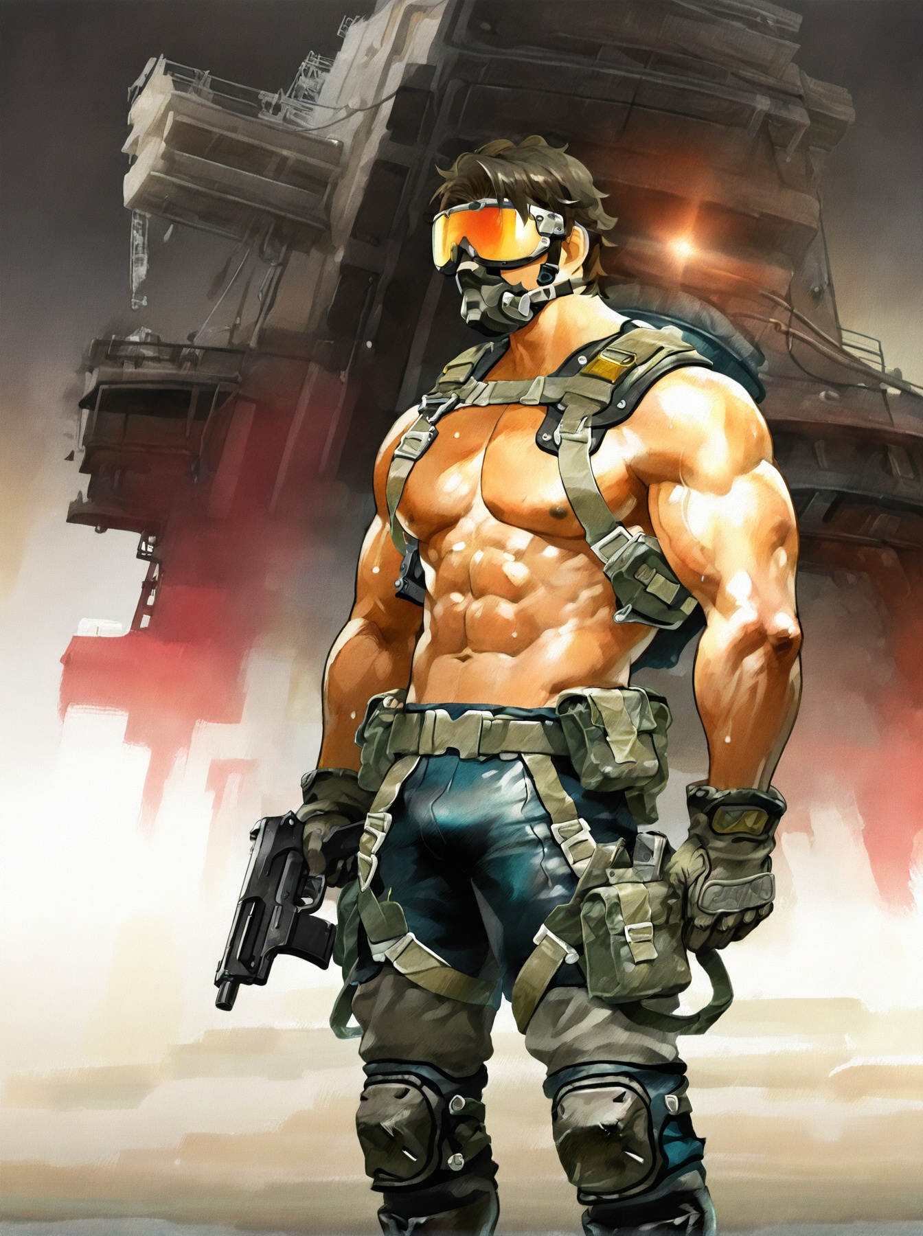 game cg,  light leaks,  highres on Tensor.Art