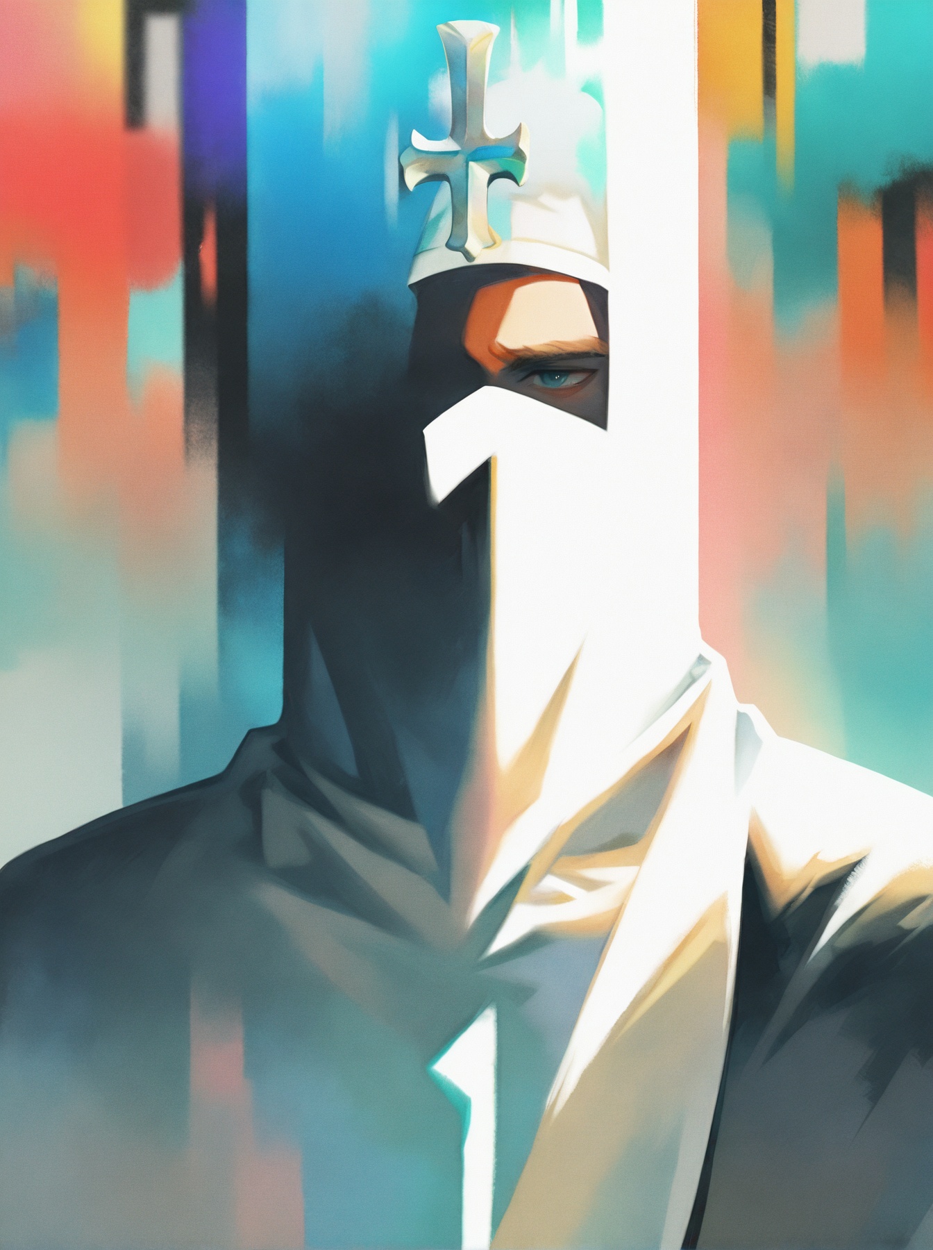 game cg,  light leaks,  highres on Tensor.Art