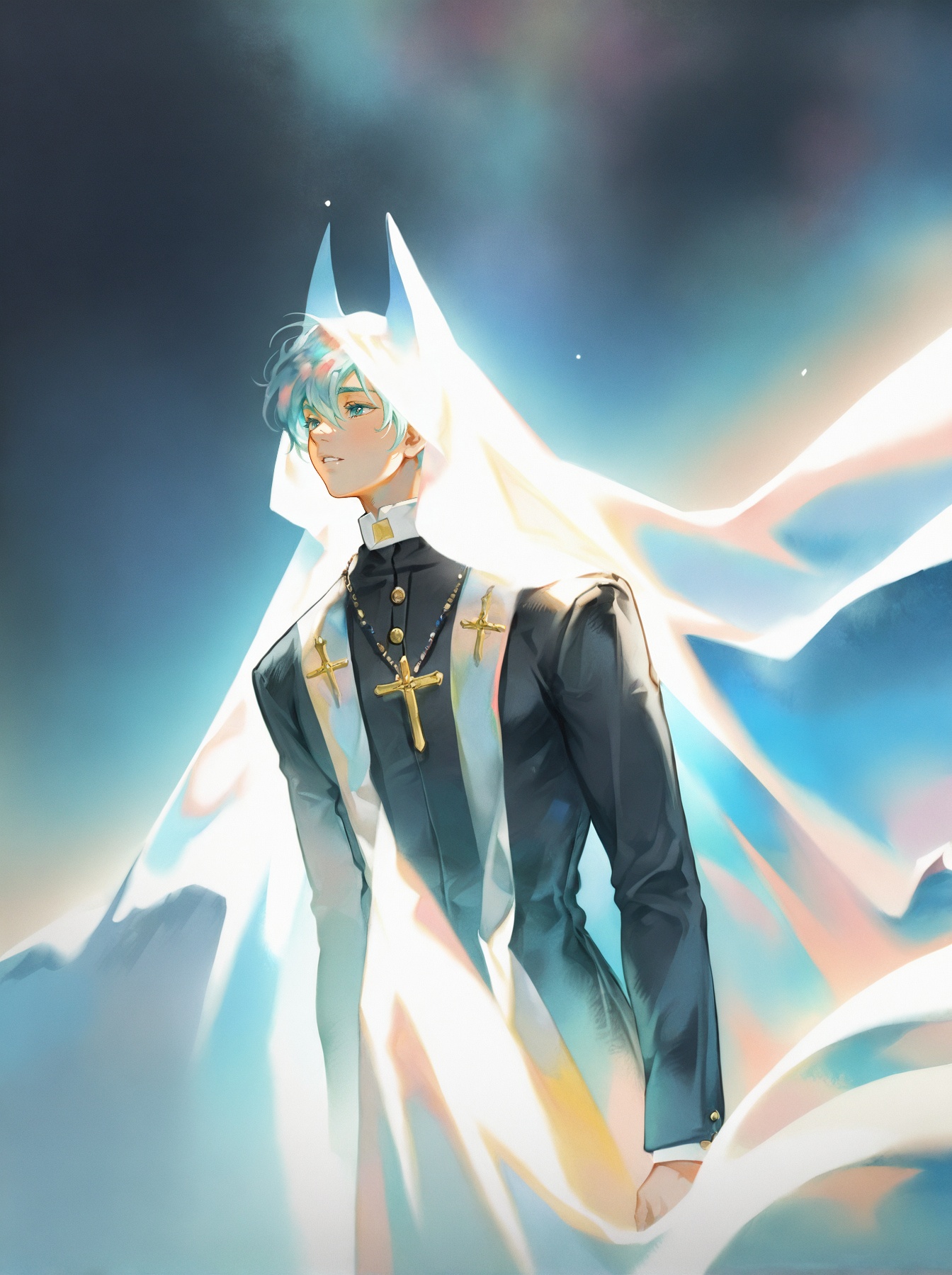 game cg,  light leaks,  highres on Tensor.Art
