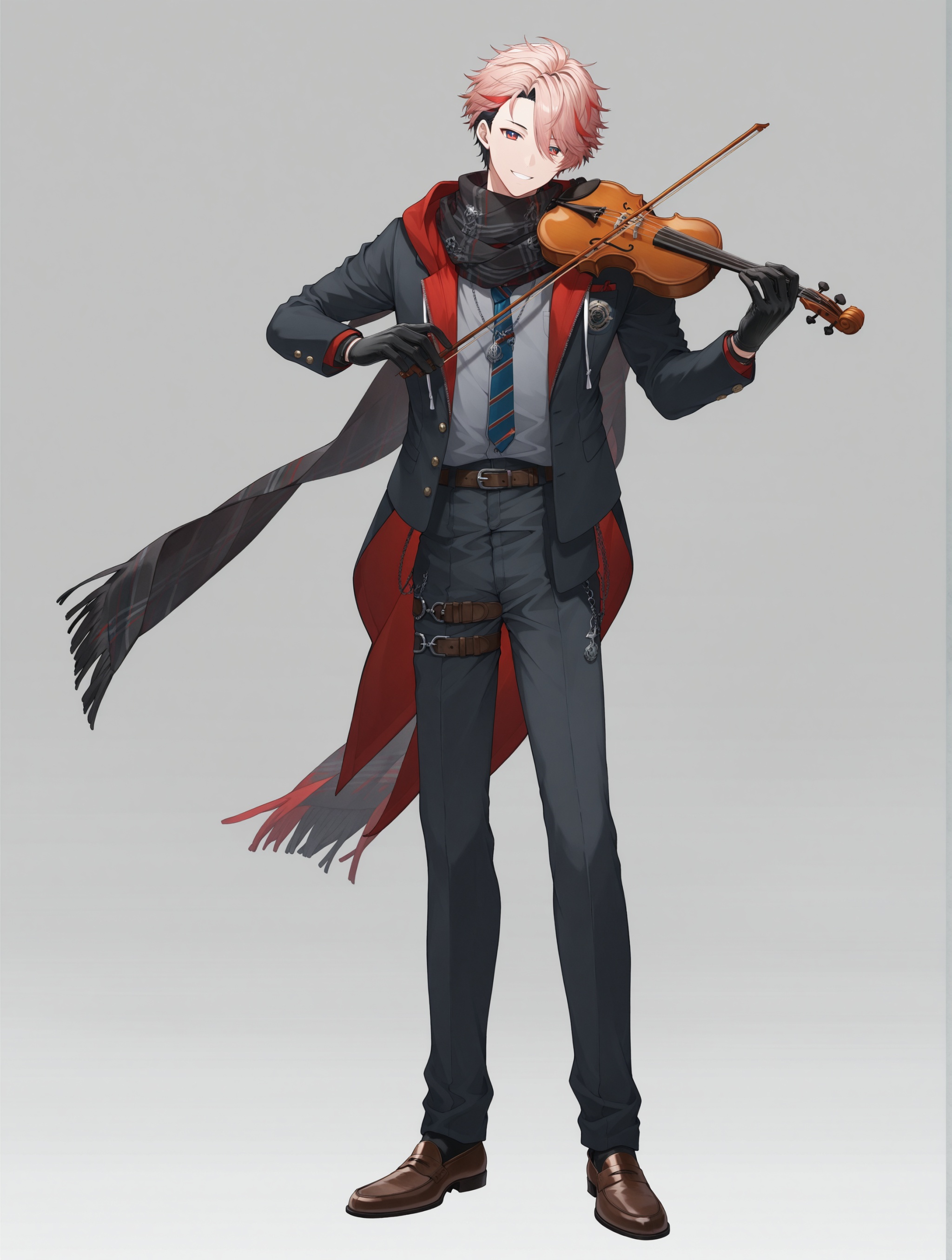 1boy,  solo,  simple background on Tensor.Art